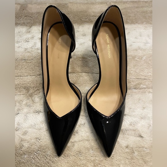 NEW💕STUART WEITZMAN Avenue d'Orsay Pointed Toe Pump Size 9 - Picture 6 of 15